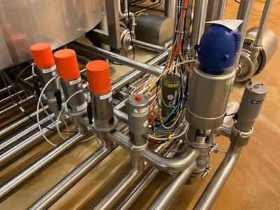 Übersichtsbild von Alfa Laval pneumatic valve (14x)